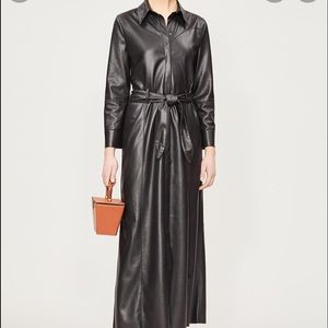 Nanushka Faux Leather Maxi Dress